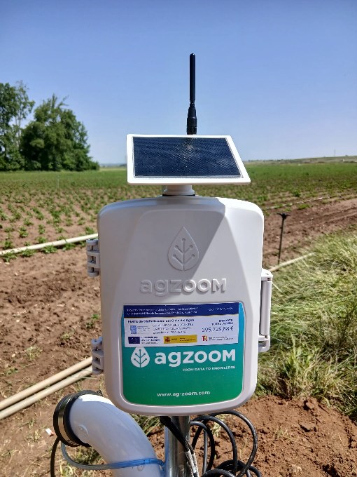 Equipo sensor con alimentación solar